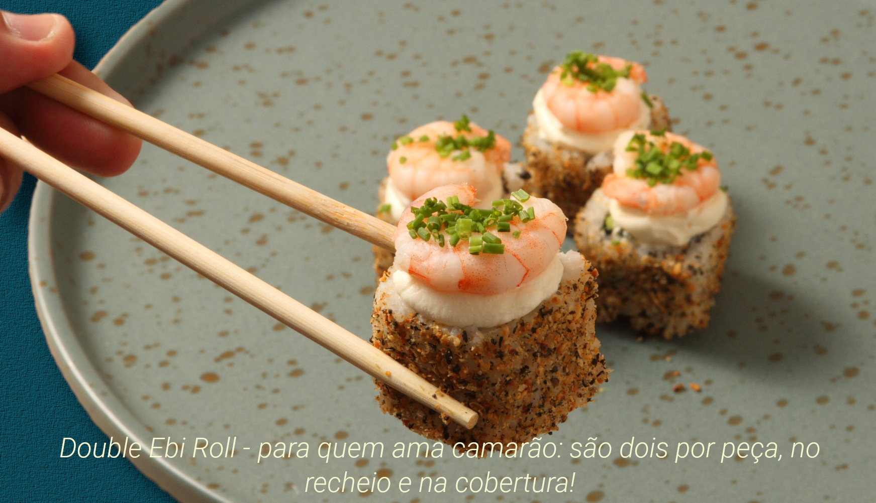 Double Ebi Roll